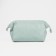 Cosmetic bag with lightning, mint color