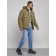 Sports male winter, size 56, khaki color