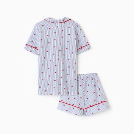 COMPLEMENT FOLDAY POWER (shirt/shorts), Blue/Red color, size 48-6