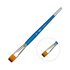 Synthetic brush, flat No. 14, 