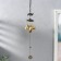 Wind Music Metal "Turtle on Coins" 5 bells 41x6 cm