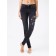 Women's jeans modeling CONTE ELEGANT, size XS, black color