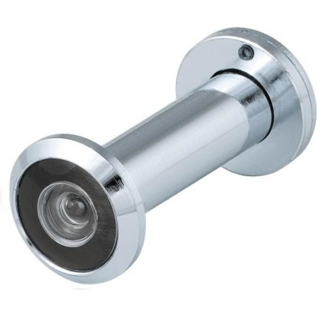 Glazer, DVS3, 16*180*55x90 (optics plastic, curtain steel, viewing angle 180) CP, color chromium
