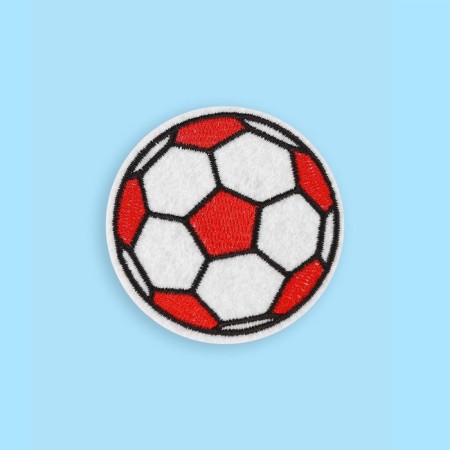 Thermal appliance "football", d = 6.5 cm, red/white color-1