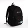 School backpack from textiles 2 department on lightning, 3 pockets, black color
