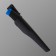 Tourist knife "Ural", blade 10cm, blue, scabbard plastic