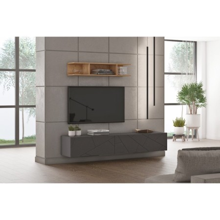 Sherlock Tumbling, 902 × 410 × 350 mm, 1 door, chipboard graphite gray / MDF graphite-3