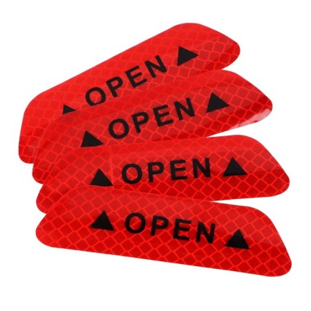 The refinery "Open", 9.5 × 2.5 cm, red, set 4 pcs-1