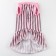 Dress for dogs Culinary, s (DS 27, Osh 32-36, OG 38-42), pink with gray stripes