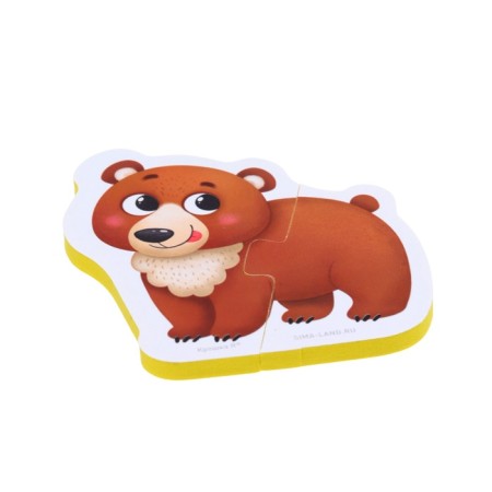 Bath toys soft puzzle in a grid, crumb me-8