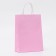 Craft pink package, round handle, 18 x 8 x 25 cm, 120 g