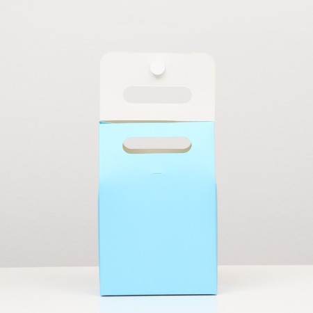 Box with a pen, blue, 19 x 14 x 8 cm-1