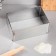 The form is sliding for baking "rectangular", h -10 cm, 18x32 - 26x50 cm