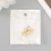 Magnetic Metal Castle "Candy" gold and silver set 2 pcs 1x3x1 cm