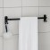 Classer holder, 4 hooks, 58 × 10 × 7.5 cm, black color