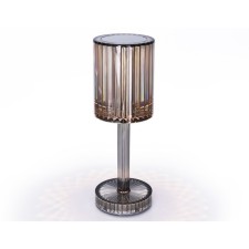 Table LED lamp with touch switch and Ambrella Light, Desk, DE8071, LED, 3 W, 225LUM, RGB, Gray Color.