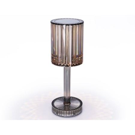 Table LED lamp with touch switch and Ambrella Light, Desk, DE8071, LED, 3 W, 225LUM, RGB, Gray Color.