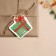 Schildik for a gift New Year “Gift from Santa Claus”, 6.5 x6.8 cm, New Year