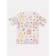 Baby T -shirt with short sleeve of the bunny top -down, height 80 cm
