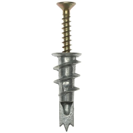 Dowel "bison" Driva, for drywall, with a drill, with a self -tapping screw, metal, 3 pcs-4