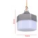 Camping lamp, 10 W, SMD 2835, cable L-1.5 m, with a clamp from 12 V, D-6 cm, gray