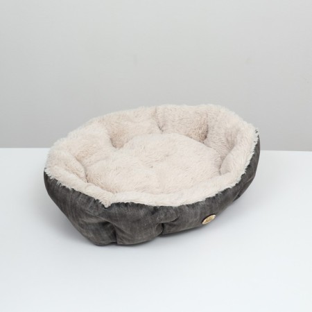 Lynchus-tenformer, velor + claim. fur, 60 x 50 x 15 cm, mix-3