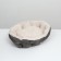 Lynchus-tenformer, velor + claim. fur, 60 x 50 x 15 cm, mix