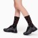 Baby sneakers, black mix, size 27