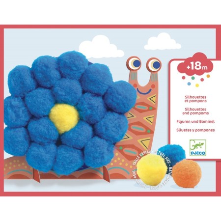 DJeco Creativity "Animals of Pompons"