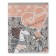 Notebook of 48 sheets in the “Girl and Unicorn” cage, covered cardboard, matte lamination Soft Touch, mix