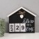 Souvenir wood wall calendar "Bless this house" 4x24x26 cm