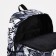School backpack from textiles on a zipper, 3 pockets, gray/black color