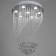 Lamp cascade "Alessandra" 7xled chrome 50x50x75cm Bayerlux