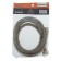 Shower hose Accoona A390c, 150 cm, brass nut, brass cone, bronze color