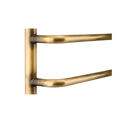 Domoterm electric heated towel rail "Stefano", 400 x 700 mm, 7 crossbars, rights, bronze-1