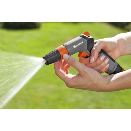 Pistol-spray, adjustable, fitting, plastic, classic-2