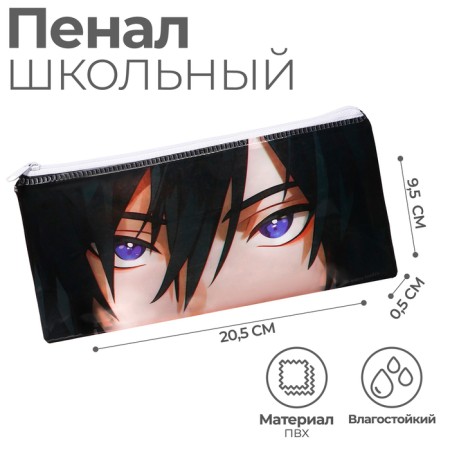 Soft Penal "Anime World" Calligrata, 95x205 mm, 1 compartment, flat, PVC