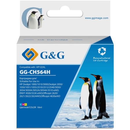 G&G GG-Ch564H cartridge for HP DJ 1050/2050/2050S, 18 ml, multi-colored