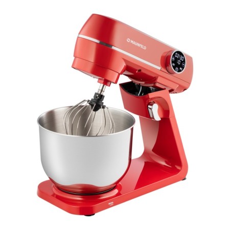 Mixer Maunfeld MF-423R, Planetarny, 1800 W, 6.5 L, 10 speeds, red-1