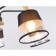 Suspended Ambrella Traditional Modern Losk TR4741, E27, Black, Light Wood