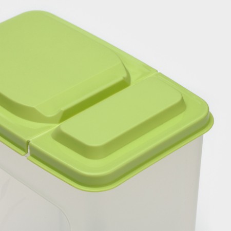 Capacity for bulk products, 1.75 liters, green color-5
