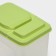 Capacity for bulk products, 1.75 liters, green color