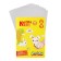White cardboard A4 10 sheets "Kalyaka-Malyak", Melvany, 200g/m2, in the folder
