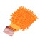Torso cleaning mittens, two -sided, 17 × 13.5 cm, mix