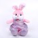 Soft toy "Bunny in a pink dress", 16 cm