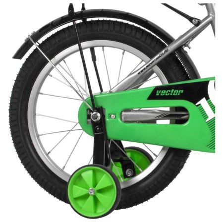 Bicycle 16 "Novatrack Vector, silver color-3