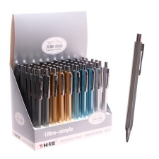 Mechanical pencil, 0.5mm, faceted case, mix