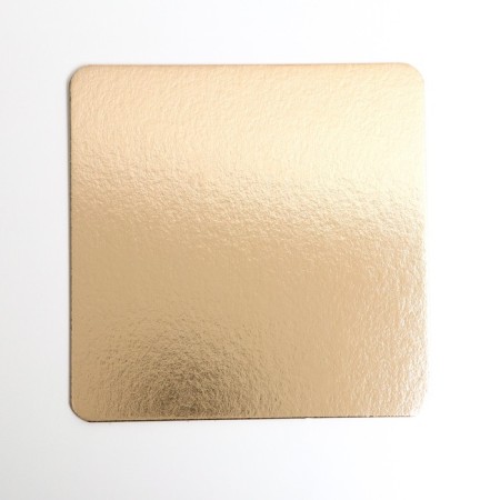 The substrate is reinforced, 24 x 24 cm, gold, 2.5 mm-1