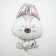 Foil ball 14 "Mini-Figure" Bunny. Magic Forest "