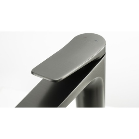 LEMARK Bronx LM3709GM shell mixer, single -legged, pour length 165 mm, graphite-8